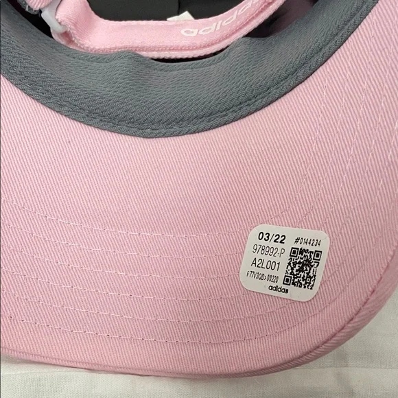 Adidas Women’s Light Pink Hat - Picture 2 of 5